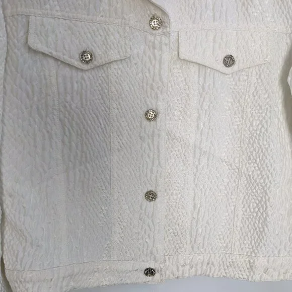 MSK Ladies Light Weight Jacket Cream color Fully Lined - Picture 2 of 8